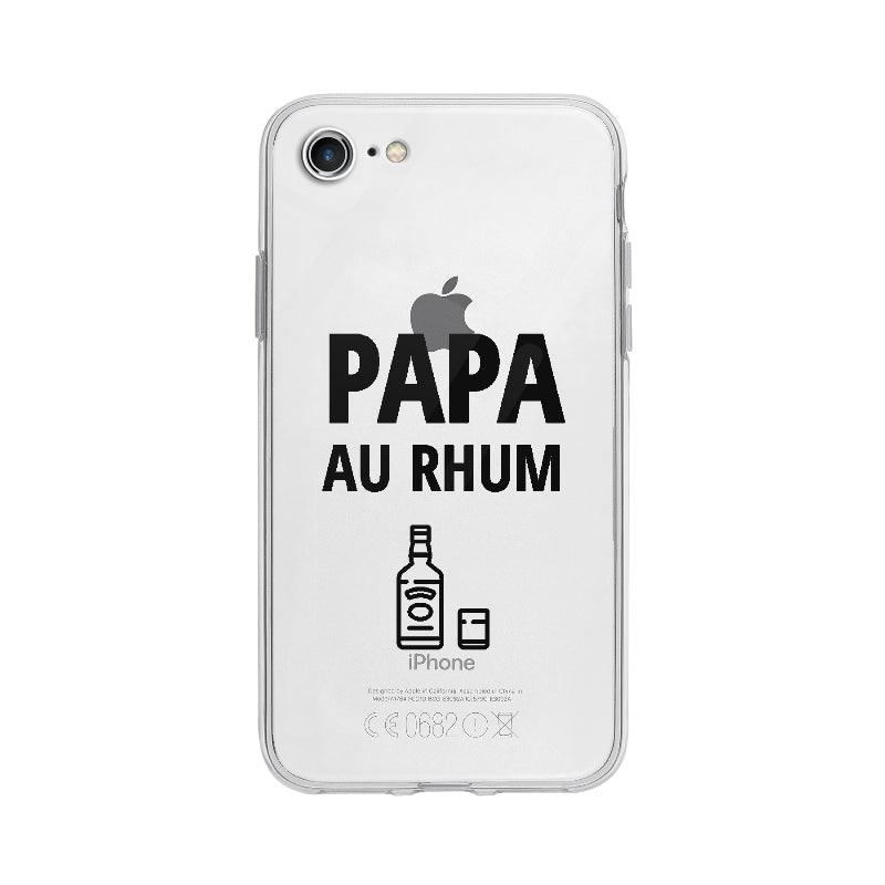 Coque Papa Au Rhum pour iPhone 7 - Coque Wiqeo 10€-15€, Drôle, Expression, Français, iPhone 7, Nadine P Wiqeo, Déstockeur de Coques Pour iPhone