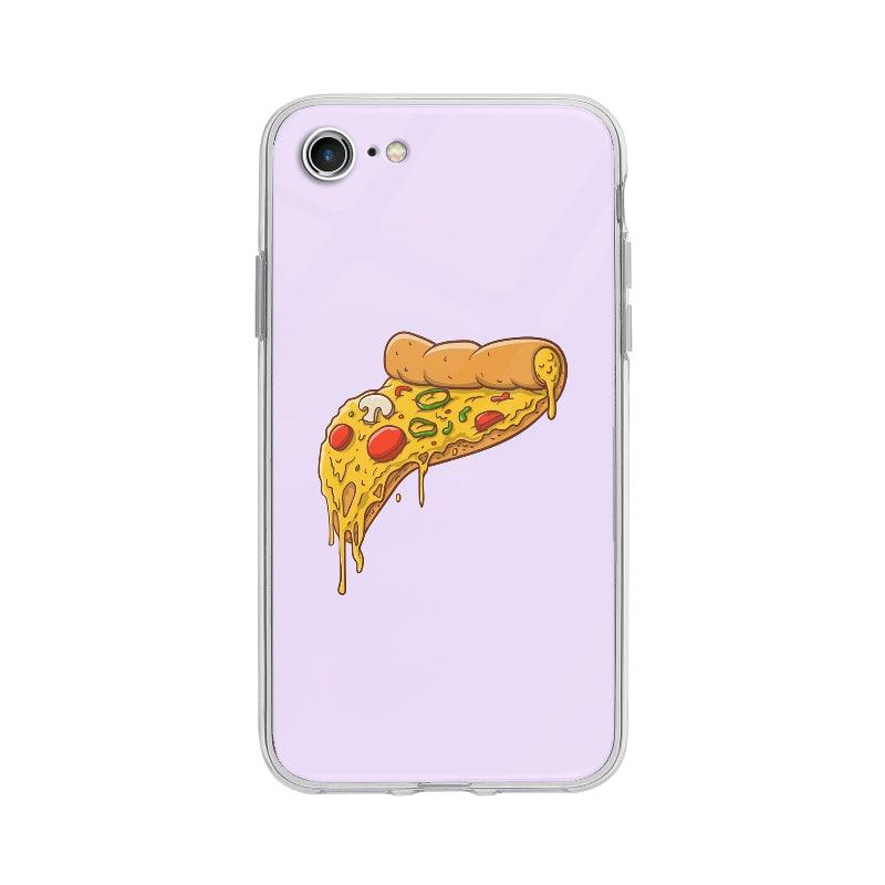 Coque Pizza Fondante pour iPhone 7 - Coque Wiqeo 10€-15€, Delphine A, Illustration, iPhone 7 Wiqeo, Déstockeur de Coques Pour iPhone