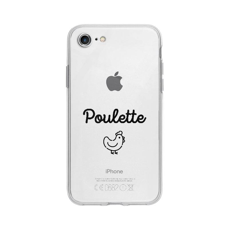 Coque Poulette pour iPhone 7 - Coque Wiqeo 10€-15€, Claudine M, Drôle, Expression, Français, iPhone 7 Wiqeo, Déstockeur de Coques Pour iPhone