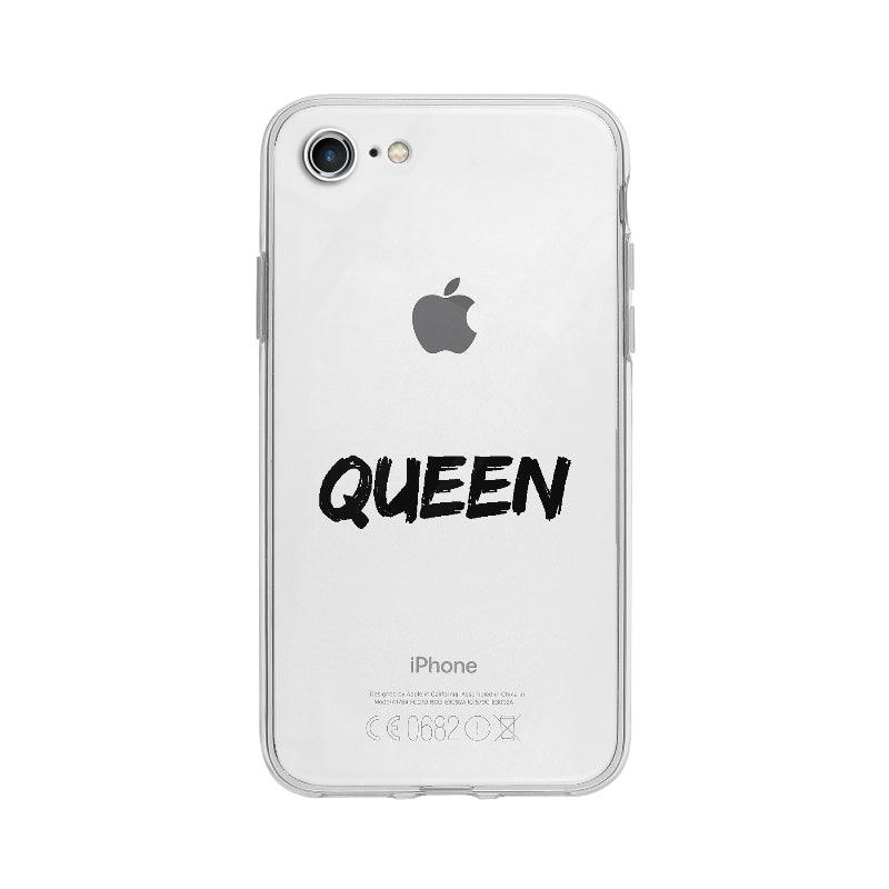 Coque Queen pour iPhone 7 - Coque Wiqeo 10€-15€, Adele C, Anglais, Fierté, iPhone 7, Queen, Reine Wiqeo, Déstockeur de Coques Pour iPhone
