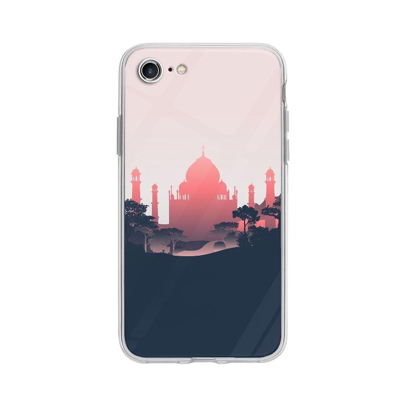 Coque Taj Mahal pour iPhone 7 - Coque Wiqeo 10€-15€, Florian D, Illustration, iPhone 7, Paysage, Voyage Wiqeo, Déstockeur de Coques Pour iPhone