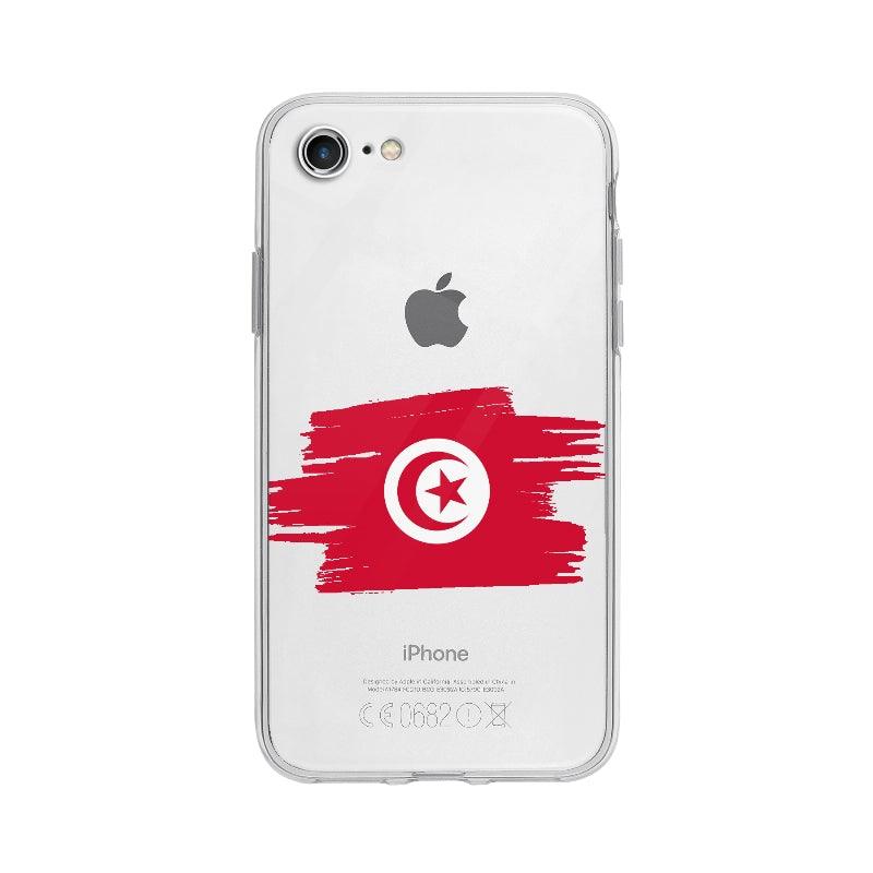 Coque Tunisie pour iPhone 7 - Coque Wiqeo 10€-15€, Drapeau, iPhone 7, Julie M, Pays, Tunisie Wiqeo, Déstockeur de Coques Pour iPhone
