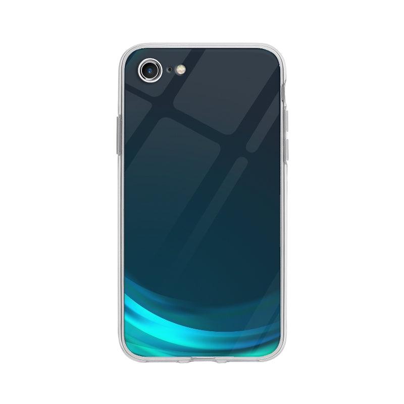 Coque Vague Bleu pour iPhone 7 - Coque Wiqeo 10€-15€, Abstrait, Damien S, iPhone 7 Wiqeo, Déstockeur de Coques Pour iPhone
