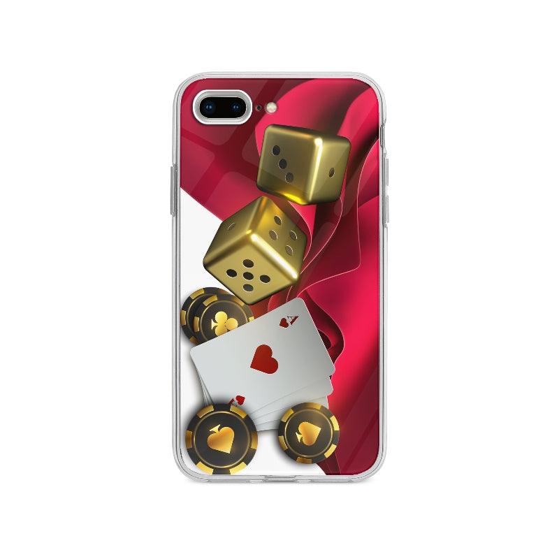 Coque As Poker pour iPhone 8 Plus - Coque Wiqeo 10€-15€, Emmanuel P, Illustration, iPhone 8 Plus Wiqeo, Déstockeur de Coques Pour iPhone
