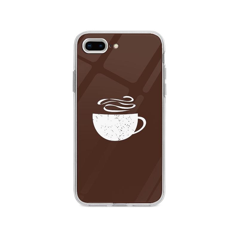 Coque Café Chaud pour iPhone 8 Plus - Coque Wiqeo 10€-15€, Fabien R, Illustration, iPhone 8 Plus, Nourriture Wiqeo, Déstockeur de Coques Pour iPhone