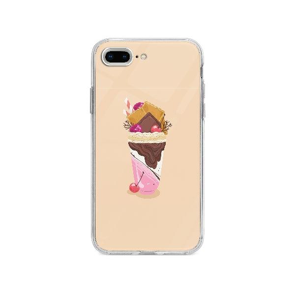 Coque Dessin Monster Shake pour iPhone 8 Plus - Coque Wiqeo 10€-15€, Illustration, iPhone 8 Plus, Irene S, Nourriture Wiqeo, Déstockeur de Coques Pour iPhone