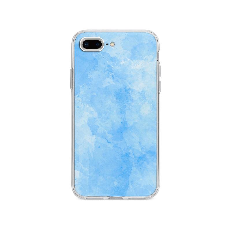 Coque Fond Bleur Aquarelle pour iPhone 8 Plus - Coque Wiqeo 10€-15€, Abstrait, Gautier N, iPhone 8 Plus, Motif Wiqeo, Déstockeur de Coques Pour iPhone