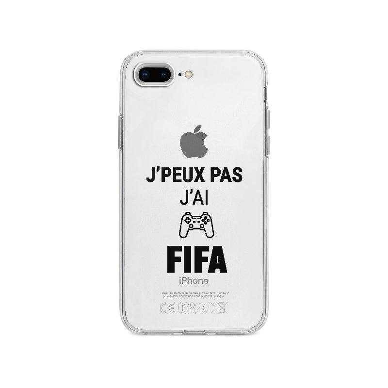Coque J'peux Pas J'ai Fifa pour iPhone 8 Plus - Coque Wiqeo 10€-15€, Delphine A, Drôle, Expression, Français, iPhone 8 Plus Wiqeo, Déstockeur de Coques Pour iPhone