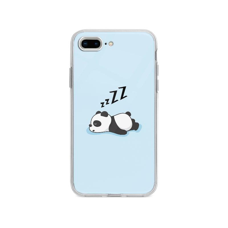 Coque Panda Endormi pour iPhone 8 Plus - Coque Wiqeo 10€-15€, Animaux, Bastien M, Illustration, iPhone 8 Plus, Mignon Wiqeo, Déstockeur de Coques Pour iPhone
