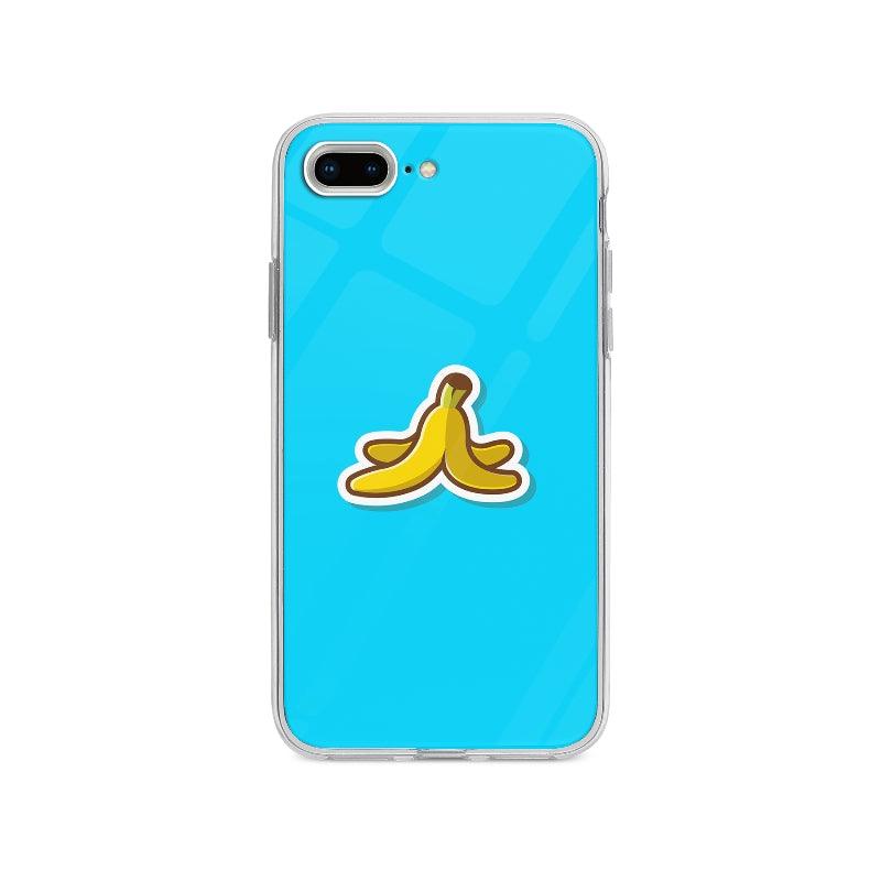 Coque Pelure De Banane pour iPhone 8 Plus - Coque Wiqeo 10€-15€, Illustration, iPhone 8 Plus, Laure R, Nourriture Wiqeo, Déstockeur de Coques Pour iPhone