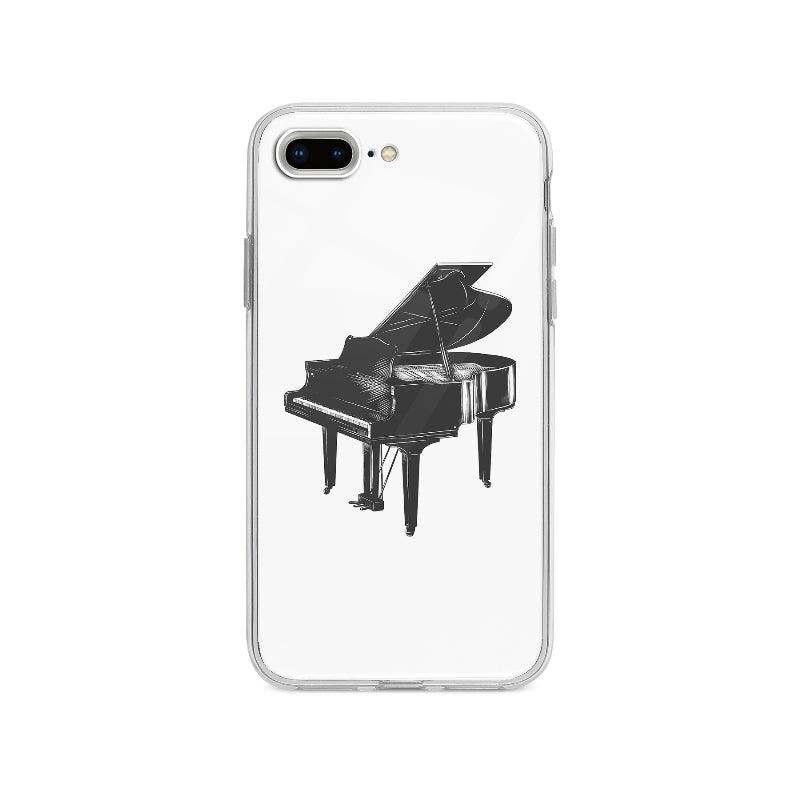 Coque Piano pour iPhone 8 Plus - Coque Wiqeo 10€-15€, Illustration, iPhone 8 Plus, Lydie T Wiqeo, Déstockeur de Coques Pour iPhone