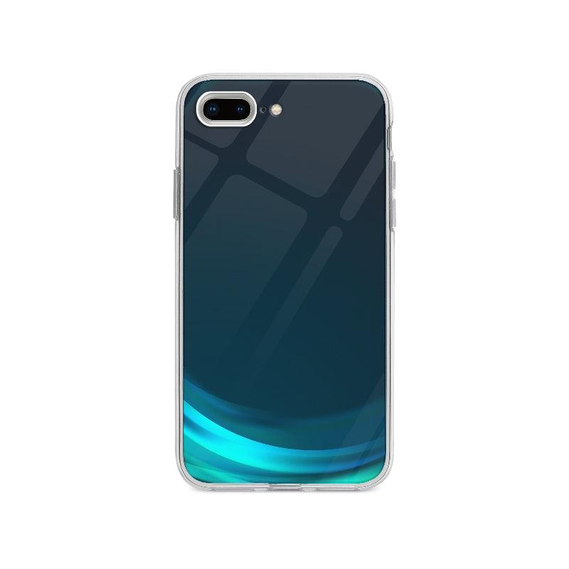 Coque Vague Bleu pour iPhone 8 Plus - Coque Wiqeo 10€-15€, Abstrait, Damien S, iPhone 8 Plus Wiqeo, Déstockeur de Coques Pour iPhone