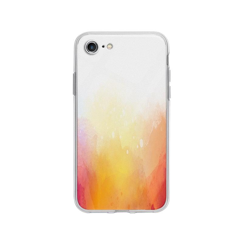 Coque Aquarelle Abstraite Colorée pour iPhone 8 - Coque Wiqeo 10€-15€, Abstrait, iPhone 8, Laure R Wiqeo, Déstockeur de Coques Pour iPhone