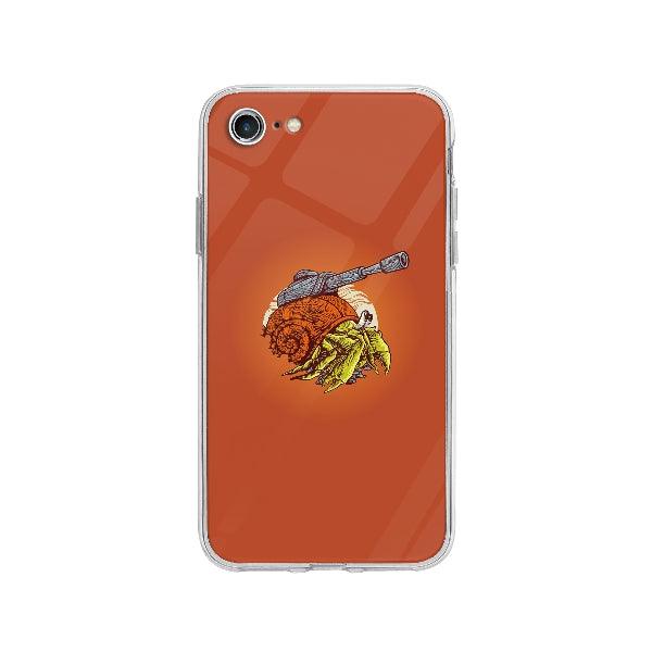 Coque Crabe Machine De Guerre pour iPhone 8 - Coque Wiqeo 10€-15€, Animaux, Constance A, Illustration, iPhone 8 Wiqeo, Déstockeur de Coques Pour iPhone