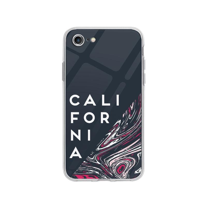 Coque Design Californie Abstrait pour iPhone 8 - Coque Wiqeo 10€-15€, Abstrait, Alice A, iPhone 8, Texte Wiqeo, Déstockeur de Coques Pour iPhone