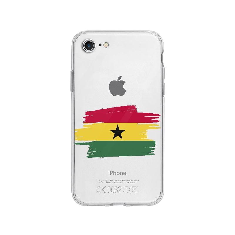 Coque Ghana pour iPhone 8 - Coque Wiqeo 10€-15€, Brice N, Drapeau, Ghana, iPhone 8, Pays Wiqeo, Déstockeur de Coques Pour iPhone