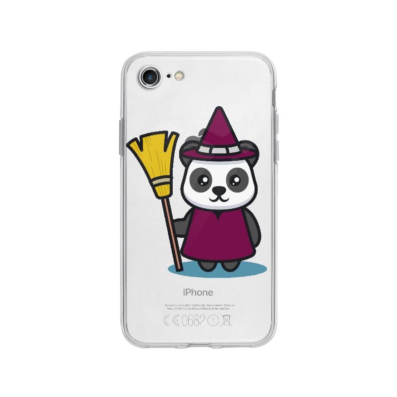 Coque Panda Déguisé En Sorcière pour iPhone 8 - Coque Wiqeo 10€-15€, Brice N, Déguisé, Halloween, iPhone 8, Panda, Sorcière Wiqeo, Déstockeur de Coques Pour iPhone