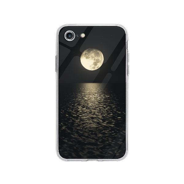 Coque Reflet Lunaire Sur Mer pour iPhone 8 - Coque Wiqeo 10€-15€, iPhone 8, Julie M, Paysage Wiqeo, Déstockeur de Coques Pour iPhone