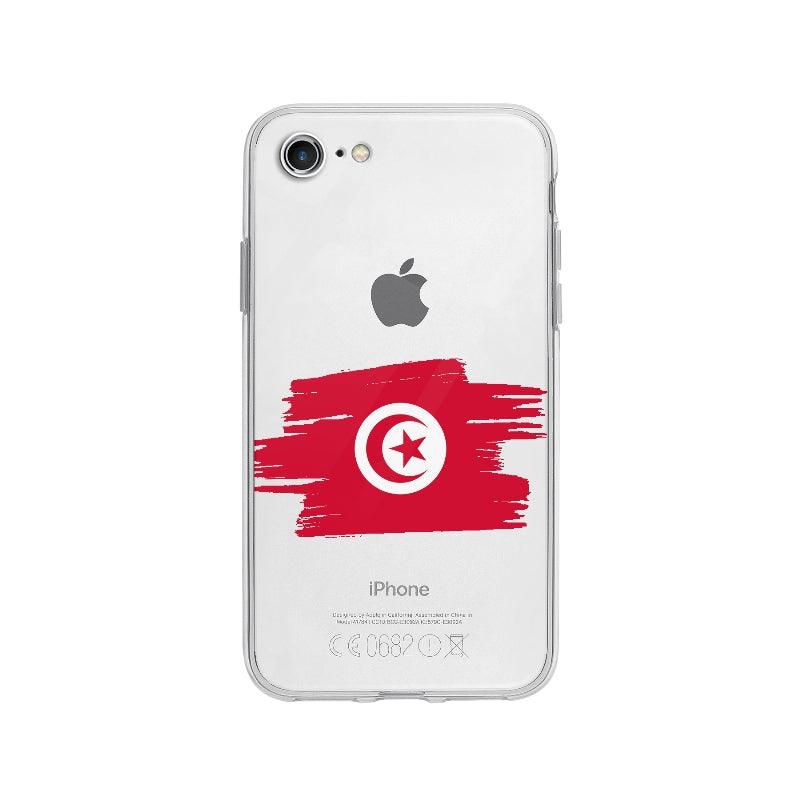 Coque Tunisie pour iPhone 8 - Coque Wiqeo 10€-15€, Drapeau, iPhone 8, Julie M, Pays, Tunisie Wiqeo, Déstockeur de Coques Pour iPhone