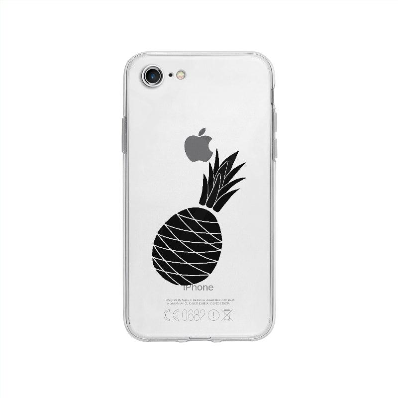 Coque Ananas pour iPhone SE 2020 - Coque Wiqeo 10€-15€, Ananas, Damien S, Fruit, iPhone SE 2020 Wiqeo, Déstockeur de Coques Pour iPhone
