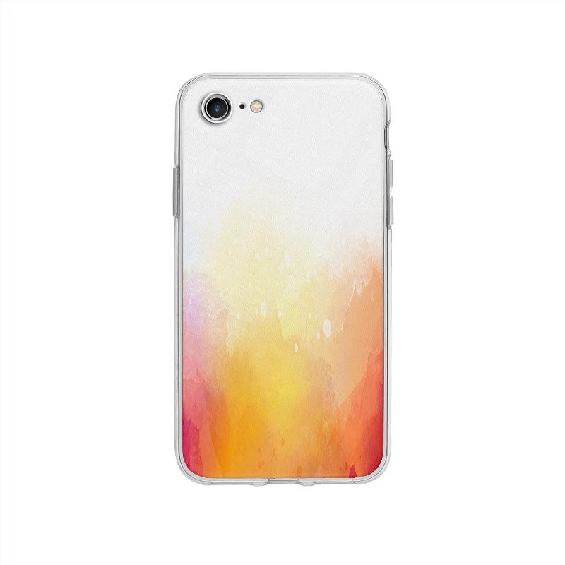 Coque Aquarelle Abstraite Colorée pour iPhone SE 2020 - Coque Wiqeo 10€-15€, Abstrait, iPhone SE 2020, Laure R Wiqeo, Déstockeur de Coques Pour iPhone