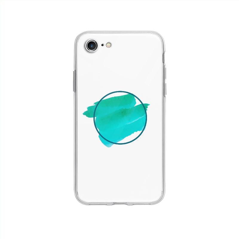 Coque Aquarelle Verte pour iPhone SE 2020 - Coque Wiqeo 10€-15€, Abstrait, iPhone SE 2020, Lydie T Wiqeo, Déstockeur de Coques Pour iPhone