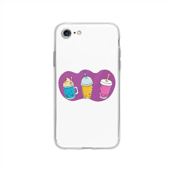 Coque Bubble Tea pour iPhone SE 2020 - Coque Wiqeo 10€-15€, Illustration, iPhone SE 2020, Nourriture, Oriane G Wiqeo, Déstockeur de Coques Pour iPhone