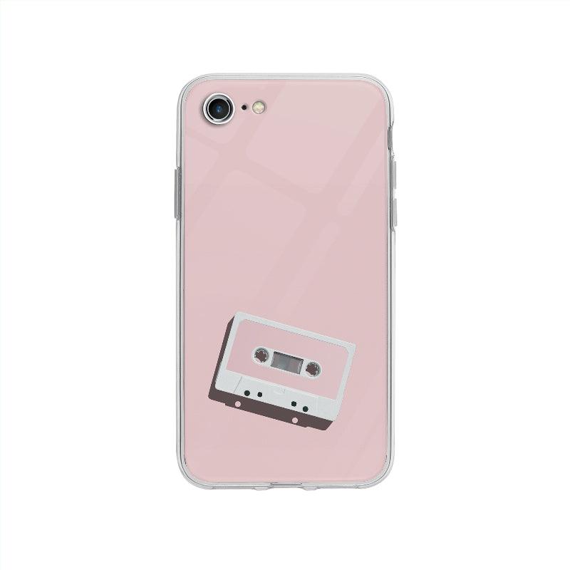 Coque Cassette Audio pour iPhone SE 2020 - Coque Wiqeo 10€-15€, Illustration, iPhone SE 2020, Rachel B Wiqeo, Déstockeur de Coques Pour iPhone