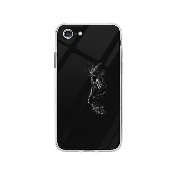 Coque Chat Noir pour iPhone SE 2020 - Coque Wiqeo 10€-15€, Anais G, Animaux, iPhone SE 2020 Wiqeo, Déstockeur de Coques Pour iPhone