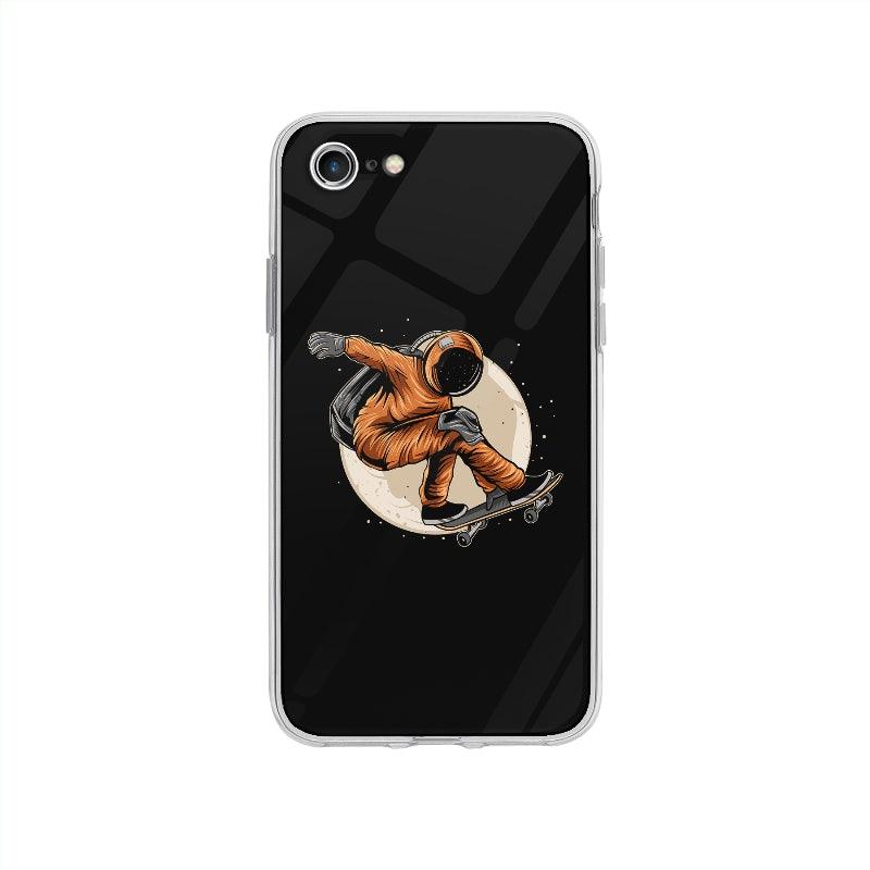 Coque Cosmonaute En Skateboard pour iPhone SE 2020 - Coque Wiqeo 10€-15€, Espace, Gabriel N, Illustration, iPhone SE 2020 Wiqeo, Déstockeur de Coques Pour iPhone