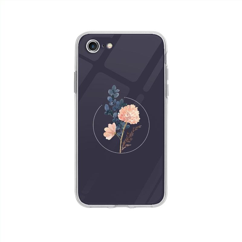 Coque Dessin Fleur Aquarelle pour iPhone SE 2020 - Coque Wiqeo 10€-15€, Fleur, Illustration, iPhone SE 2020, Rachel B Wiqeo, Déstockeur de Coques Pour iPhone