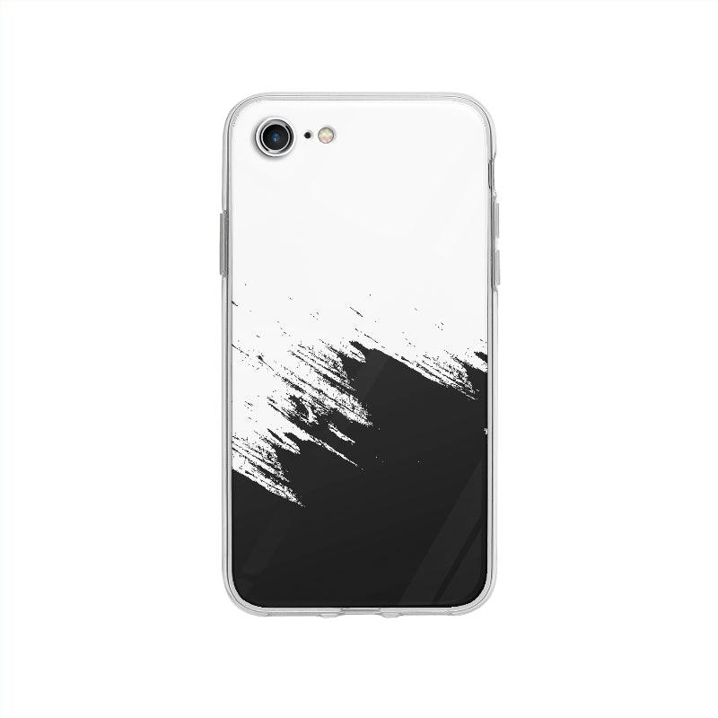 Coque Fond Grunge Noir Et Blanc pour iPhone SE 2020 - Coque Wiqeo 10€-15€, Abstrait, Georges K, iPhone SE 2020 Wiqeo, Déstockeur de Coques Pour iPhone