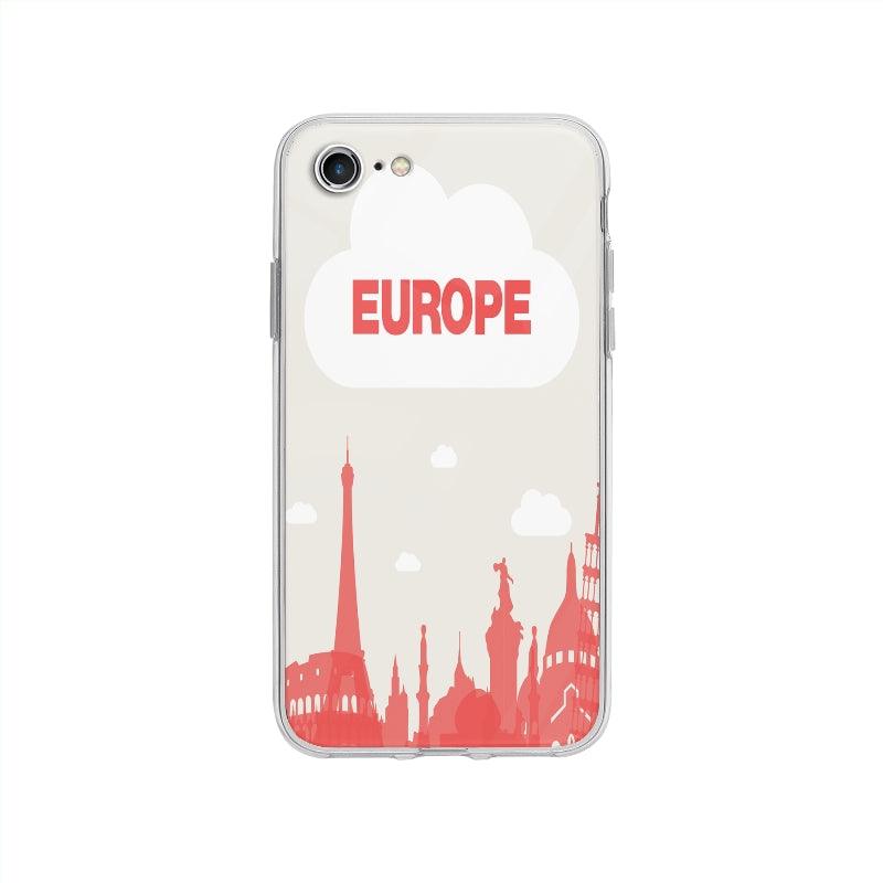 Coque Monuments Europe pour iPhone SE 2020 - Coque Wiqeo 10€-15€, Fabrice M, Illustration, iPhone SE 2020, Voyage Wiqeo, Déstockeur de Coques Pour iPhone