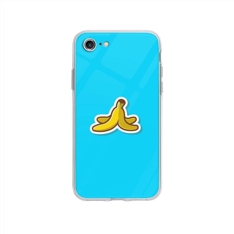 Coque Pelure De Banane pour iPhone SE 2020 - Coque Wiqeo 10€-15€, Illustration, iPhone SE 2020, Laure R, Nourriture Wiqeo, Déstockeur de Coques Pour iPhone