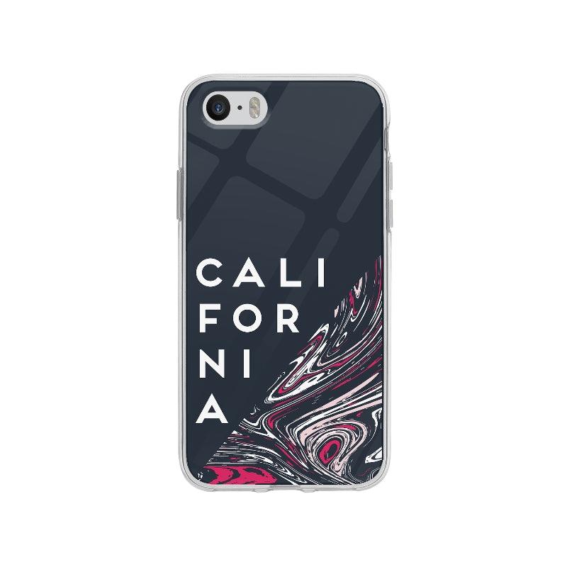 Coque Design Californie Abstrait pour iPhone SE - Coque Wiqeo 5€-10€, Abstrait, Alice A, iPhone SE, Texte Wiqeo, Déstockeur de Coques Pour iPhone