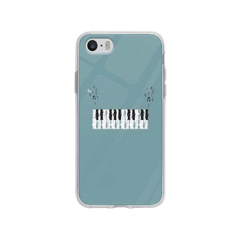 Coque Dessin Piano pour iPhone SE - Coque Wiqeo 5€-10€, Alexis G, Illustration, iPhone SE Wiqeo, Déstockeur de Coques Pour iPhone
