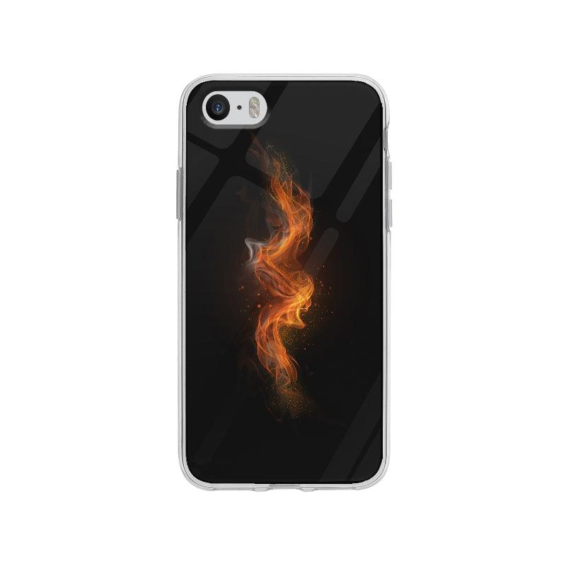 Coque Flames pour iPhone SE - Coque Wiqeo 5€-10€, Illustration, iPhone SE, Judith A Wiqeo, Déstockeur de Coques Pour iPhone