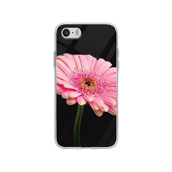 Coque Fleur pour iPhone SE - Transparent