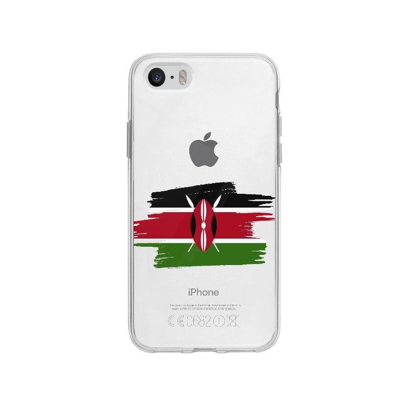Coque Kenya pour iPhone SE - Coque Wiqeo 5€-10€, Drapeau, iPhone SE, Kenya, Pays, Rachel B Wiqeo, Déstockeur de Coques Pour iPhone