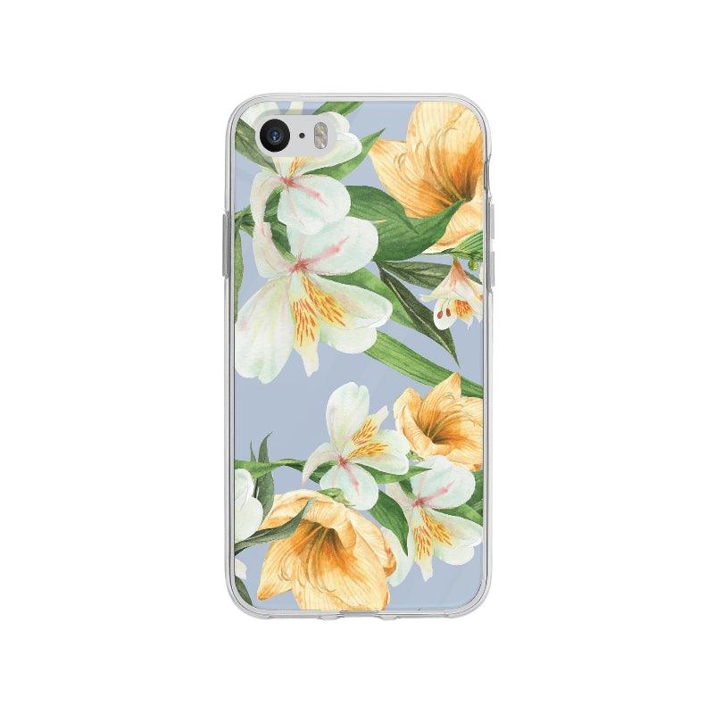 Coque Motif Botanique pour iPhone SE - Coque Wiqeo 5€-10€, Fleur, Florent K, iPhone SE, Motif Wiqeo, Déstockeur de Coques Pour iPhone