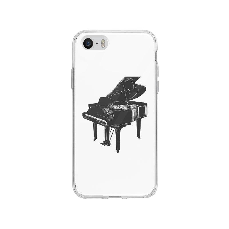 Coque Piano pour iPhone SE - Coque Wiqeo 5€-10€, Illustration, iPhone SE, Lydie T Wiqeo, Déstockeur de Coques Pour iPhone
