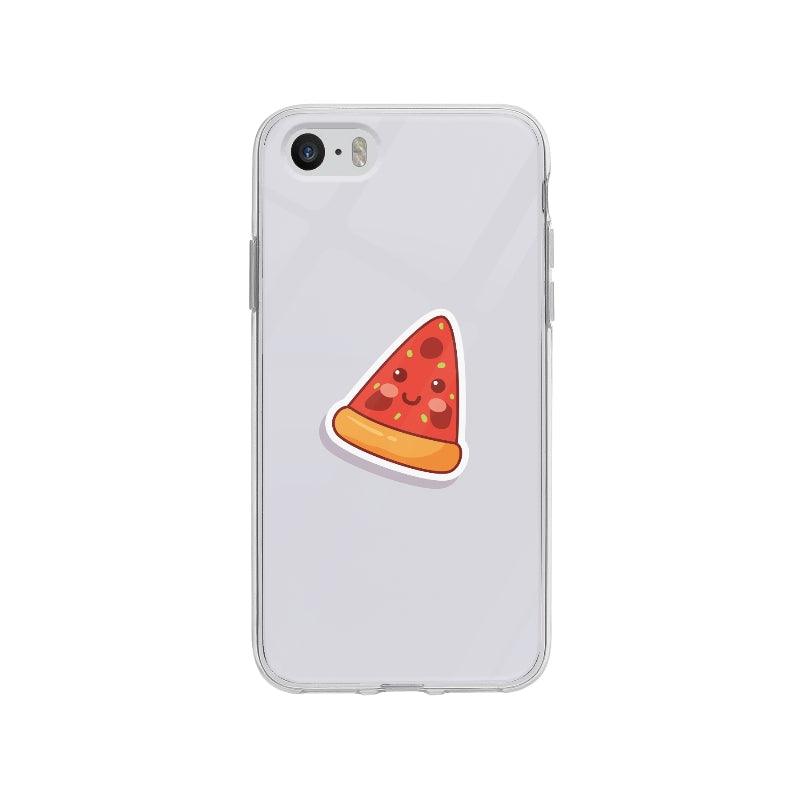 Coque Sticker Pizza pour iPhone SE - Coque Wiqeo 5€-10€, Gabriel N, Illustration, iPhone SE, Mignon, Nourriture Wiqeo, Déstockeur de Coques Pour iPhone
