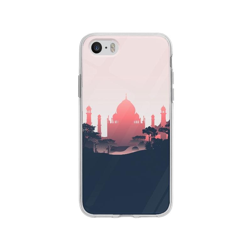 Coque Taj Mahal pour iPhone SE - Coque Wiqeo 5€-10€, Florian D, Illustration, iPhone SE, Paysage, Voyage Wiqeo, Déstockeur de Coques Pour iPhone