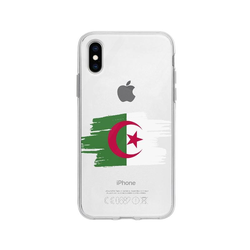 Coque Algérie pour iPhone X - Coque Wiqeo 10€-15€, Algérie, Bastien M, Drapeau, iPhone X, Pays Wiqeo, Déstockeur de Coques Pour iPhone