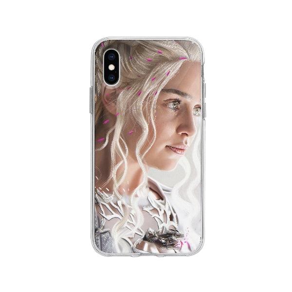 Coque Daenerys Targaryen Game Of Thrones pour iPhone X - Transparent