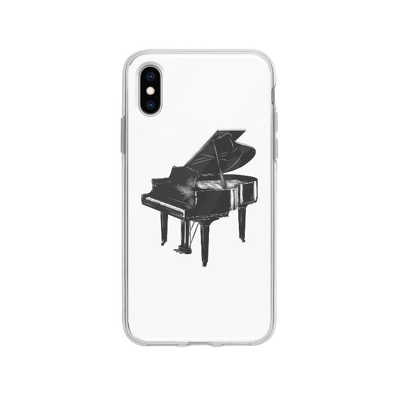 Coque Piano pour iPhone X - Coque Wiqeo 10€-15€, Illustration, iPhone X, Lydie T Wiqeo, Déstockeur de Coques Pour iPhone