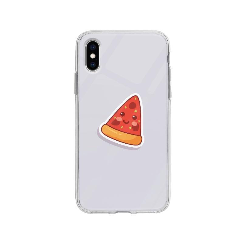 Coque Sticker Pizza pour iPhone X - Coque Wiqeo 10€-15€, Gabriel N, Illustration, iPhone X, Mignon, Nourriture Wiqeo, Déstockeur de Coques Pour iPhone