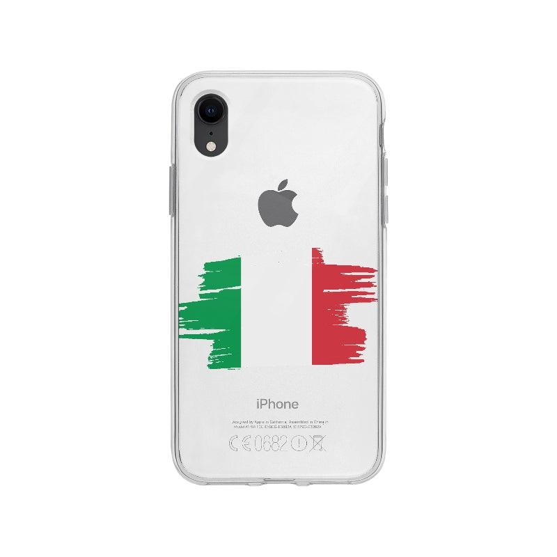 Coque Italie pour iPhone XR - Coque Wiqeo 10€-15€, Drapeau, Gautier N, iPhone XR, Italie, Pays Wiqeo, Déstockeur de Coques Pour iPhone