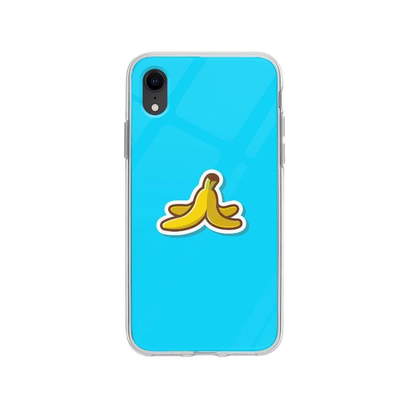 Coque Pelure De Banane pour iPhone XR - Coque Wiqeo 10€-15€, Illustration, iPhone XR, Laure R, Nourriture Wiqeo, Déstockeur de Coques Pour iPhone
