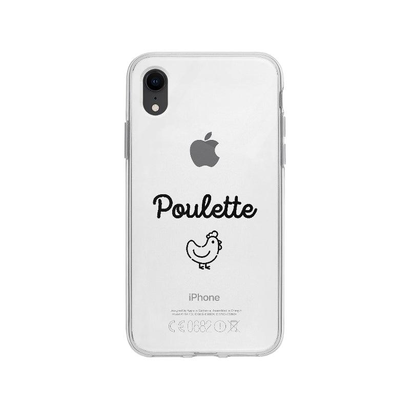 Coque Poulette pour iPhone XR - Coque Wiqeo 10€-15€, Claudine M, Drôle, Expression, Français, iPhone XR Wiqeo, Déstockeur de Coques Pour iPhone